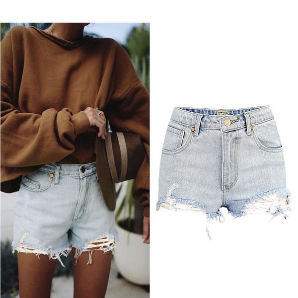 women's shorts 2021 summer high waist hole female women tassel biker short womens denim pole dance booty for jeans, White;black
women's shorts 2021 summer high waist hole female women tassel biker short womens denim pole dance booty for jeans, White;black