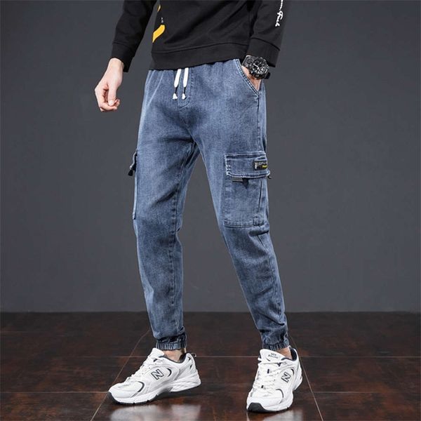 men's jeans and summer tide brand work teenagers loose legged sports pants xkb7, Blue
men's jeans and summer tide brand work teenagers loose legged sports pants xkb7, Blue