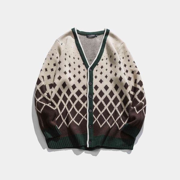 boutique sweater men's wear color contrast cardigan coat versatile youth top, White;black
boutique sweater men's wear color contrast cardigan coat versatile youth top, White;black