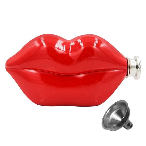 hip flasks creative 5oz red lip flask personalized alcohol pocket flagon stainless steel whiskey wine pot barware accessories
hip flasks creative 5oz red lip flask personalized alcohol pocket flagon stainless steel whiskey wine pot barware accessories