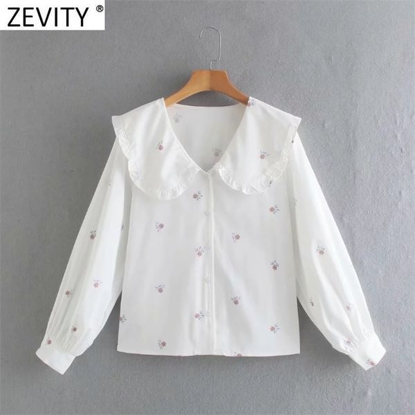 women sweet agaric lace peter pan collar floral print white smock blouse office ladies shirt chic blusas ls9031 210416, White;black
women sweet agaric lace peter pan collar floral print white smock blouse office ladies shirt chic blusas ls9031 210416, White;black