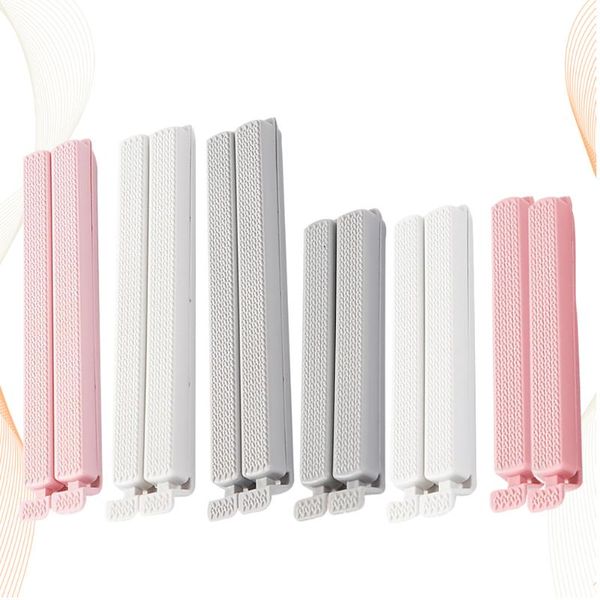 bag clips 12 pcs sealing clip food preservation snack device for home (large pink/large beige/l
bag clips 12 pcs sealing clip food preservation snack device for home (large pink/large beige/l