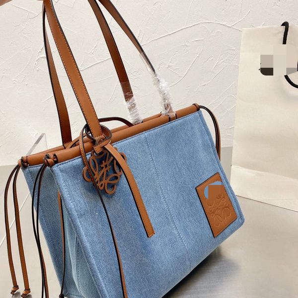 luxury handbags and storage bags lo yi 2021 new denim tote canvas one shoulder shopping bag large capacity mommy beach
luxury handbags and storage bags lo yi 2021 new denim tote canvas one shoulder shopping bag large capacity mommy beach