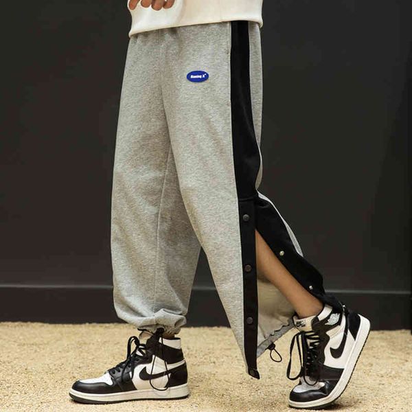 pants 2021 spring summer black grey sweatpants men button joggers baggy trousers male sportswear track pants
pants 2021 spring summer black grey sweatpants men button joggers baggy trousers male sportswear track pants