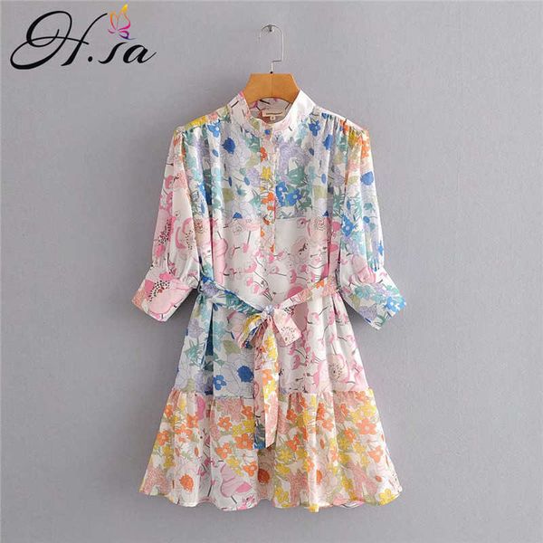 hsa elegant applique mini dresses for women summer short sleeve sashes ruffles dress lady casual simplicity dress boho 210716, Black;gray
hsa elegant applique mini dresses for women summer short sleeve sashes ruffles dress lady casual simplicity dress boho 210716, Black;gray