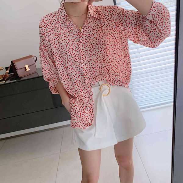 women's blouses & shirts loose women's printed shirt, retro pink long sleeved shirt, White
women's blouses & shirts loose women's printed shirt, retro pink long sleeved shirt, White