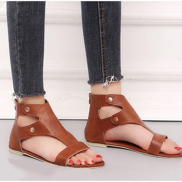sandals women gladiator ankle wrap zipper ladies peep toe hollow out beach shoes fashion female footwear plus size 4osq, Black
sandals women gladiator ankle wrap zipper ladies peep toe hollow out beach shoes fashion female footwear plus size 4osq, Black