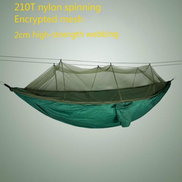 shade camping hammock with mosquito net outdoor furniture 1-2 person portable hanging bed strength parachute fabric sleep swing
shade camping hammock with mosquito net outdoor furniture 1-2 person portable hanging bed strength parachute fabric sleep swing