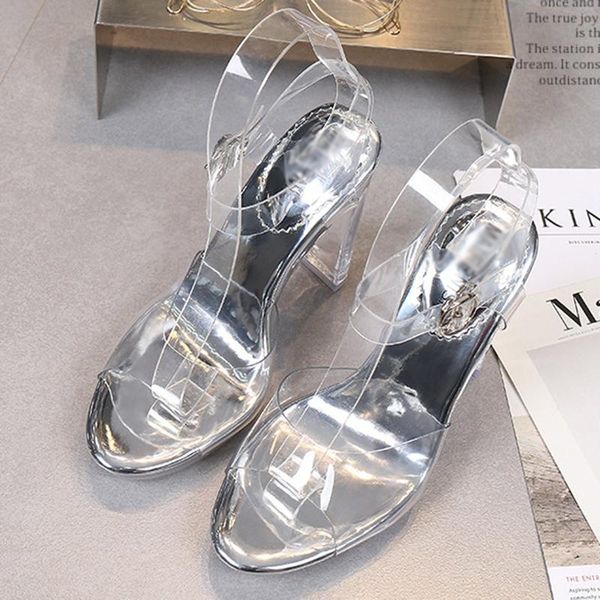 ladies open toe high heel women buckle pump ankle strap pvc jelly shoes quality sandals summer brand for, Black
ladies open toe high heel women buckle pump ankle strap pvc jelly shoes quality sandals summer brand for, Black