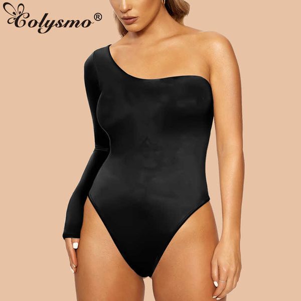 colysmo off shoulder bodysuit women elastic one backless elegant autumn s long sleeve skinny 210527, Black;white
colysmo off shoulder bodysuit women elastic one backless elegant autumn s long sleeve skinny 210527, Black;white