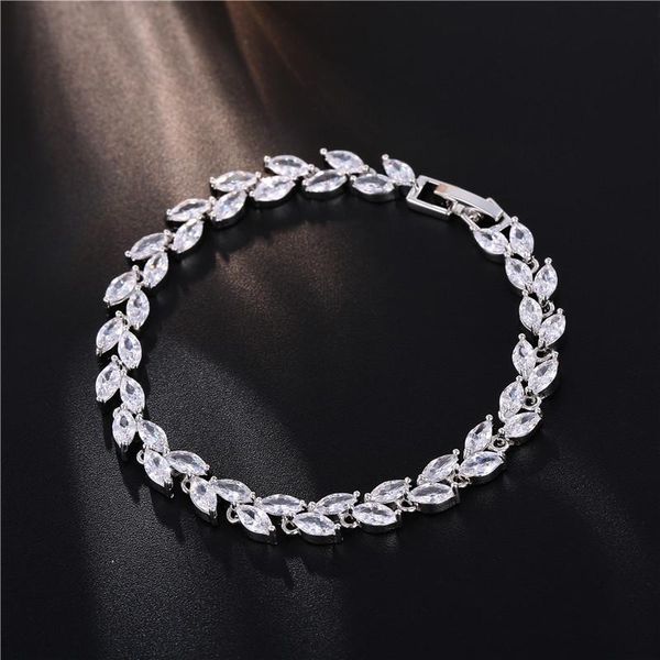 charm bracelets fym fashion brand 7 colors plant & bangles cubic zirconia femme wedding for women party, Golden;silver
charm bracelets fym fashion brand 7 colors plant & bangles cubic zirconia femme wedding for women party, Golden;silver