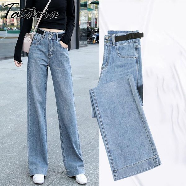 high waisted boyfriend jeans for women loose thin summer harem denim pants vintage mom female wide-leg 210514, Blue
high waisted boyfriend jeans for women loose thin summer harem denim pants vintage mom female wide-leg 210514, Blue