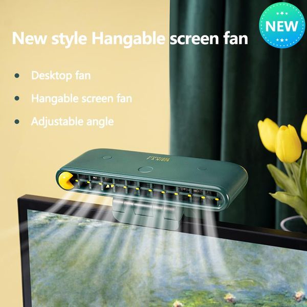 summer style screen fan usb charging creative hanging mute mini deskfor office bedroom low noise electric fans
summer style screen fan usb charging creative hanging mute mini deskfor office bedroom low noise electric fans