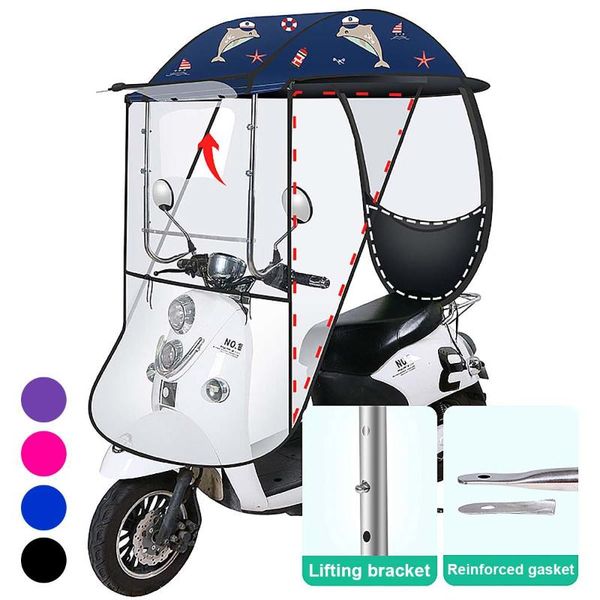 raincoats polyester motorbike scooter sun shade rain cover electric vehicle umbrella mobility raincoat poncho dust proof with window bag
raincoats polyester motorbike scooter sun shade rain cover electric vehicle umbrella mobility raincoat poncho dust proof with window bag