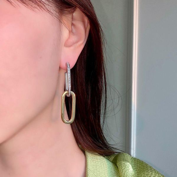 hoop & huggie timeless wonder fancy zirconia geo 2 tone earrings for women ins detachable boho designer runway goth emo luxury party 2342, Golden;silver
hoop & huggie timeless wonder fancy zirconia geo 2 tone earrings for women ins detachable boho designer runway goth emo luxury party 2342, Golden;silver