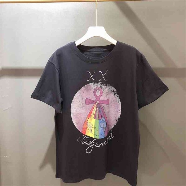 zhao liying star new products fashion brand round neck loose short sleeve tarot t-shirt female 2020 summer, White;black
zhao liying star new products fashion brand round neck loose short sleeve tarot t-shirt female 2020 summer, White;black