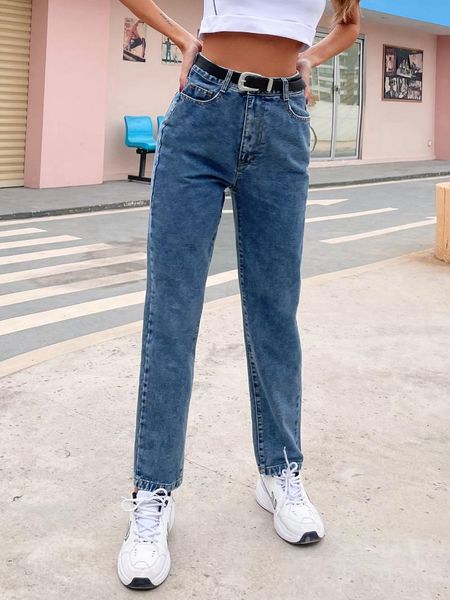 women's jeans high waist female spring summer loose show thin pendant feeling wide leg pants long, Blue
women's jeans high waist female spring summer loose show thin pendant feeling wide leg pants long, Blue