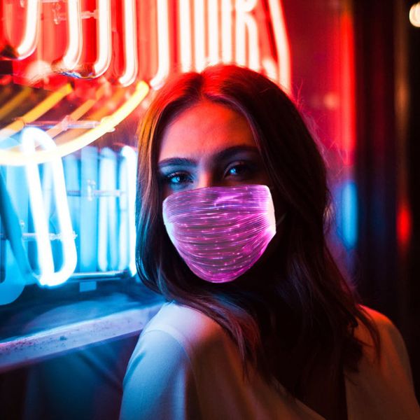 led luminous halloween colorful optical fiber orcent dance mask, multicolor 
led luminous halloween colorful optical fiber orcent dance mask, multicolor