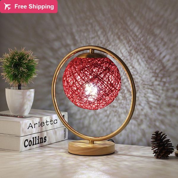 table lamps 10pc nordic wood light living room bedroom bedside rattan twine fairy lamp sepak takraw ball night
table lamps 10pc nordic wood light living room bedroom bedside rattan twine fairy lamp sepak takraw ball night