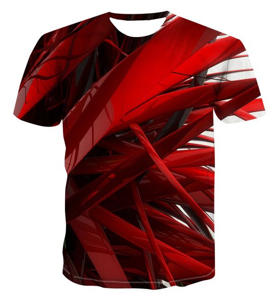 men's t-shirts european and american style red striped t-shirt, 3d printing fashion geometric short sleeve ae838 m72z, White;black
men's t-shirts european and american style red striped t-shirt, 3d printing fashion geometric short sleeve ae838 m72z, White;black