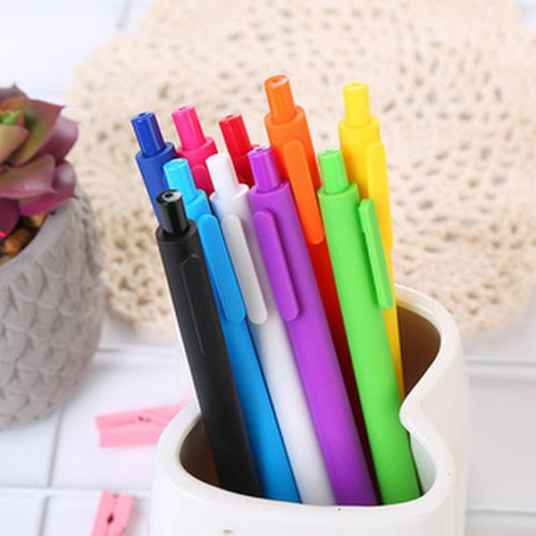 pen macarone press neutral korean student candy color water office stationery matte black signature
pen macarone press neutral korean student candy color water office stationery matte black signature