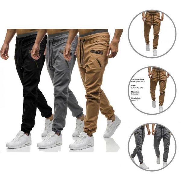 men's pants fabulous men great stitching thin young trousers sweatpants spring, Black
men's pants fabulous men great stitching thin young trousers sweatpants spring, Black