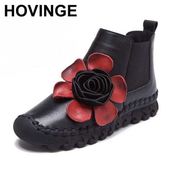 boots hovinge retro flowers style genuine leather ankle shoes vintage women handmade for, Black
boots hovinge retro flowers style genuine leather ankle shoes vintage women handmade for, Black