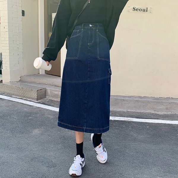 blue long denim skirt women korean style long black jeans skirt casual pocket high waist a line skirts long for women(f9008 210423
blue long denim skirt women korean style long black jeans skirt casual pocket high waist a line skirts long for women(f9008 210423