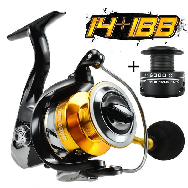 spinning reels all metal 14+1 bb double spool fishing reel 5.5:1/4.7:1 high speed carp for saltwater baitcasting
spinning reels all metal 14+1 bb double spool fishing reel 5.5:1/4.7:1 high speed carp for saltwater baitcasting