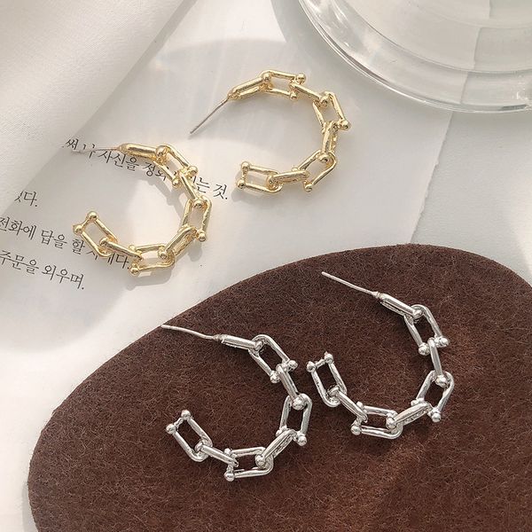 s925 silver needle geometric chain earrings female cool fashion versatile personalized
s925 silver needle geometric chain earrings female cool fashion versatile personalized