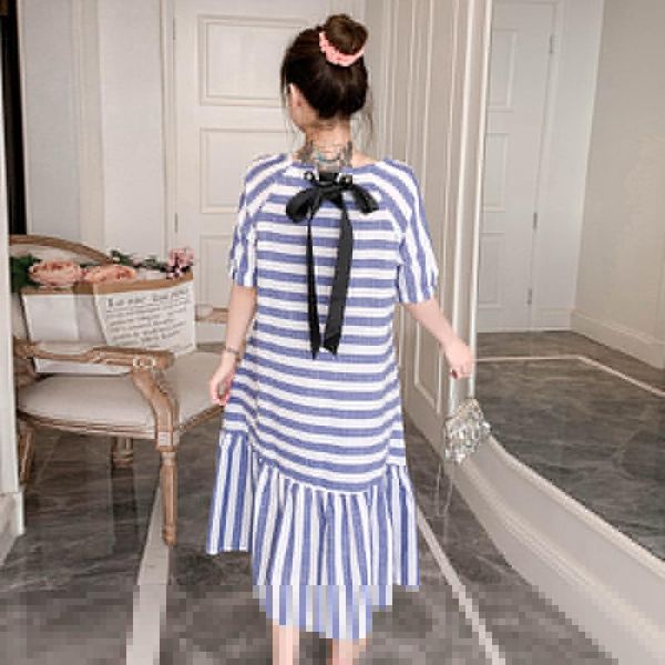 93982# maternity dress spring autumn cotton long sleeves loose bow collar pregnant women mom dresses, White
93982# maternity dress spring autumn cotton long sleeves loose bow collar pregnant women mom dresses, White