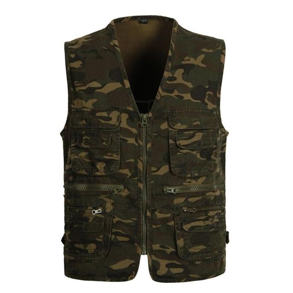 men's vests military male cotton camouflage casual large size mens vest v-neck tooling sleeveless jacket with many pockets outdoor wais, Black;white
men's vests military male cotton camouflage casual large size mens vest v-neck tooling sleeveless jacket with many pockets outdoor wais, Black;white
