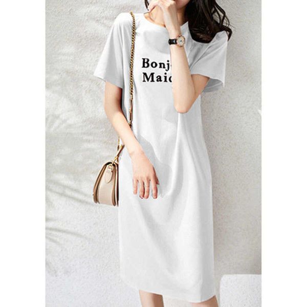 summer korean 2021 cotton style with loose letter round neck shows slim short sleeve dress, Black;gray
summer korean 2021 cotton style with loose letter round neck shows slim short sleeve dress, Black;gray