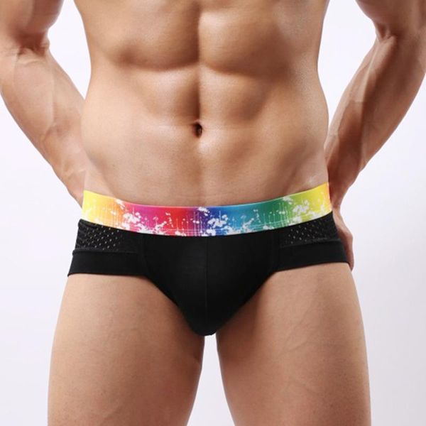 underpants 2021 men's underwear mesh comfy breathable panties triangular briefs males cotton soft homme, Black;white
underpants 2021 men's underwear mesh comfy breathable panties triangular briefs males cotton soft homme, Black;white