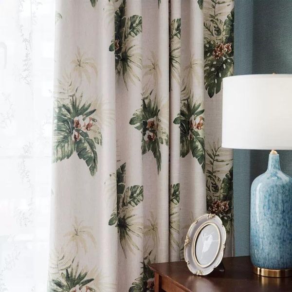 curtain & drapes american pastoral printing curtains for living room bedroom window blackout imitation cotton and linen semi-shading flower
curtain & drapes american pastoral printing curtains for living room bedroom window blackout imitation cotton and linen semi-shading flower