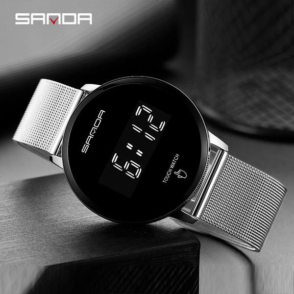 wristwatches sports men waterproof multifunction luminous alarm chronograph calendar 24 hour indicator led electronic watches 8003, Slivery;brown
wristwatches sports men waterproof multifunction luminous alarm chronograph calendar 24 hour indicator led electronic watches 8003, Slivery;brown