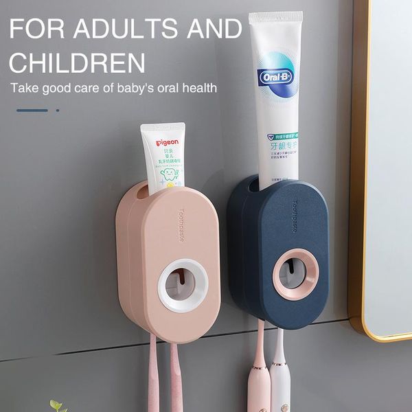 automatic squeezing tooth cream wall-mounted punching hose paste an extruder bathroom artifact toothbrush holders
automatic squeezing tooth cream wall-mounted punching hose paste an extruder bathroom artifact toothbrush holders