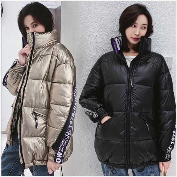 women's trench coats women windproof coat parka warm jacket glossy stand collar thick cotton winter collection mujer abrigo r217, Tan;black
women's trench coats women windproof coat parka warm jacket glossy stand collar thick cotton winter collection mujer abrigo r217, Tan;black