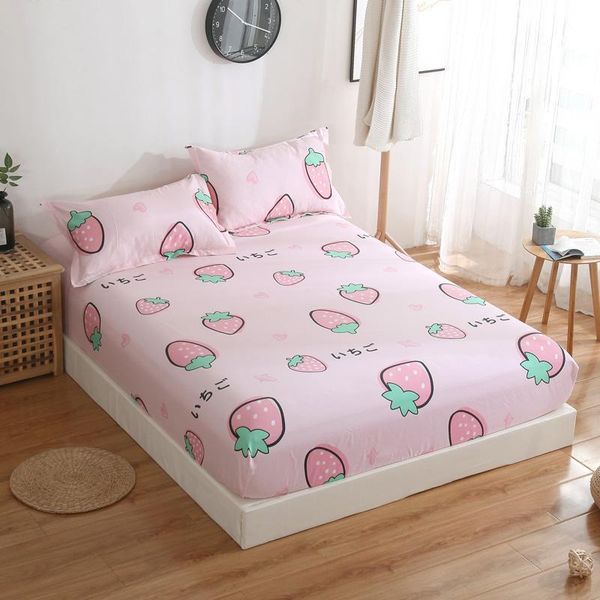 sheets & sets pineapple strawberry fitted sheet mattress cover set four corners with elastic band bed twin full queen king bedclothes
sheets & sets pineapple strawberry fitted sheet mattress cover set four corners with elastic band bed twin full queen king bedclothes