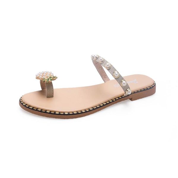 slippers 2021 summer pineapple slipper fashion pearl women's shoes slides rubber flat with low (1cm-3cm), Black
slippers 2021 summer pineapple slipper fashion pearl women's shoes slides rubber flat with low (1cm-3cm), Black
