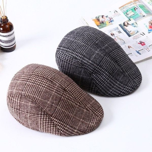 duck tongue hat men's autumn and winter lattice beret korean middle-aged elderly versatile leisure forward, Blue;gray
duck tongue hat men's autumn and winter lattice beret korean middle-aged elderly versatile leisure forward, Blue;gray