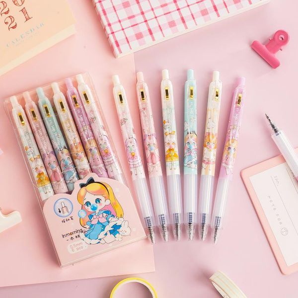 gel pens 36 pcs/lot kawaii princess press pen cute 0.5mm black ink signature school office writing supplies promotional gift
gel pens 36 pcs/lot kawaii princess press pen cute 0.5mm black ink signature school office writing supplies promotional gift