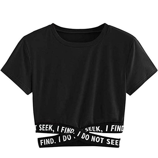 and off shoulder fashion solid women t shirts latter cross bandage v neck 35, White
and off shoulder fashion solid women t shirts latter cross bandage v neck 35, White