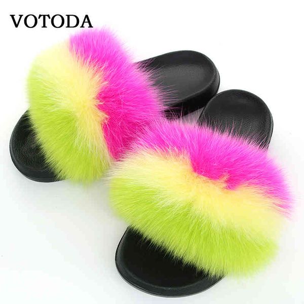 real fox fur slides women fluffy flat home slippers ladies winter warm casual furry shoes lovely plush fox hair indoor flip flop c0330, Black
real fox fur slides women fluffy flat home slippers ladies winter warm casual furry shoes lovely plush fox hair indoor flip flop c0330, Black