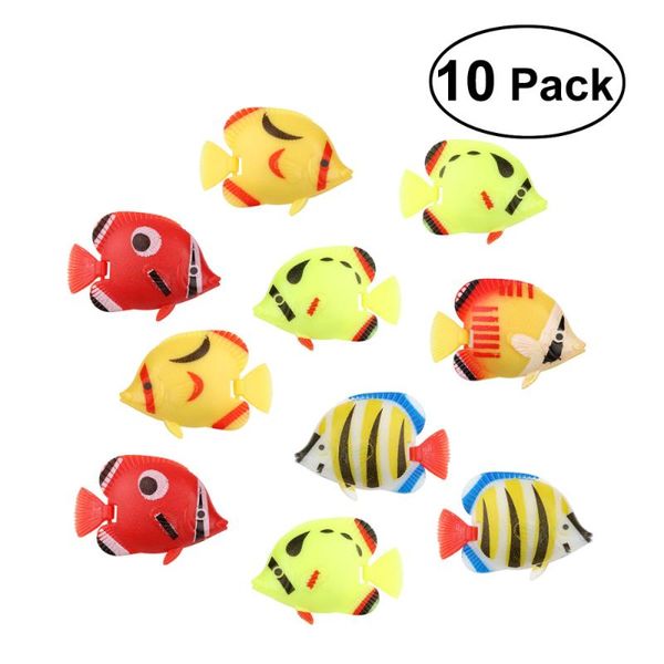10pcs lifelike artificial moving floating fishes ornament decorations for aquarium fish tank (random color & pat
10pcs lifelike artificial moving floating fishes ornament decorations for aquarium fish tank (random color & pat