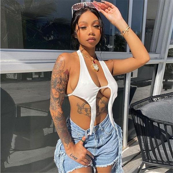 summer women crop thin sleeveless vest v-neck bare navel backless lace-up camis nightclub female clothes 2021 women's tanks &, White
summer women crop thin sleeveless vest v-neck bare navel backless lace-up camis nightclub female clothes 2021 women's tanks &, White