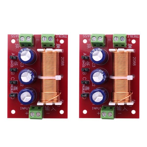 yly-2088 audio frequency divider 400w adjustable 2 way crossover filters full range treble bass portable speakers
yly-2088 audio frequency divider 400w adjustable 2 way crossover filters full range treble bass portable speakers