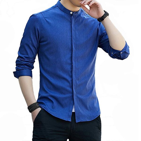 men's polos long-sleeved shirts, casual wear, business solid color high-quality, White;black
men's polos long-sleeved shirts, casual wear, business solid color high-quality, White;black
