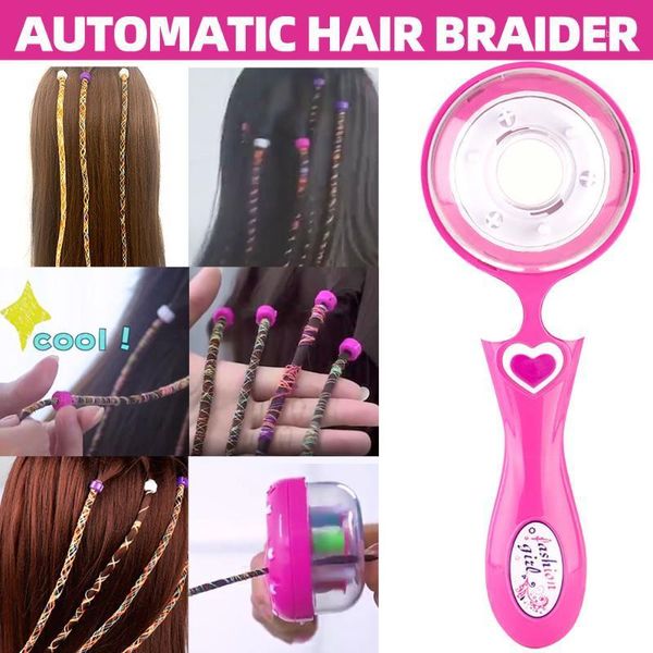 electric automatic diy hair knitting machine braid tools twist roll twisted xmas girl gift1, Brown
electric automatic diy hair knitting machine braid tools twist roll twisted xmas girl gift1, Brown