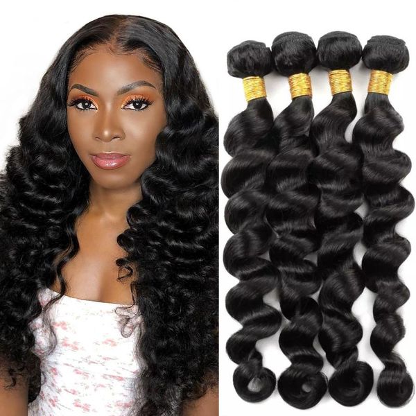 human hair bulks b&f loose wave bundles brazilian remy 1/3/4 /pcs lot natural black 100% extension
human hair bulks b&f loose wave bundles brazilian remy 1/3/4 /pcs lot natural black 100% extension